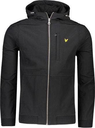 Lyle & Scott Mens Softshell Jacket in Black - Size Large