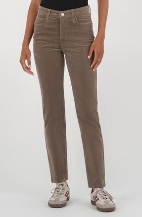 Kut from the Kloth Rachael High Waist Corduroy Mom Jeans in Rosemary at Nordstrom Rack, Size 10