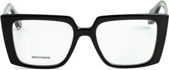 Gigi Studios Occhiali squadrati - Nero