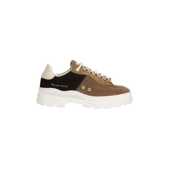 Filling Pieces Schoenen, Dames, Bruin, 36 EU, Su&egrave;de, Court Serrated Sneakers