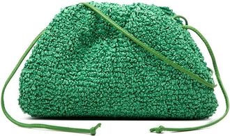 Bottega Veneta Pre-owned Bottega Veneta Boucle Raffia The Mini Pouch Crossbody TSOHTC7H4XHFHVDB