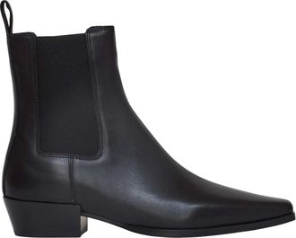 Strategia Schoenen, Dames, Zwart, 37 EU, Leer, Stivaletto Camperos