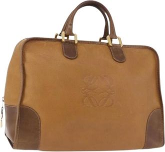 Loewe Pre-owned Boston Bag - - Pre-owned - Donna - Marrone - ONE SIZE