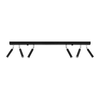 Sollux Lighting L&aacute;mpara de techo negro acero alt. 20 cm