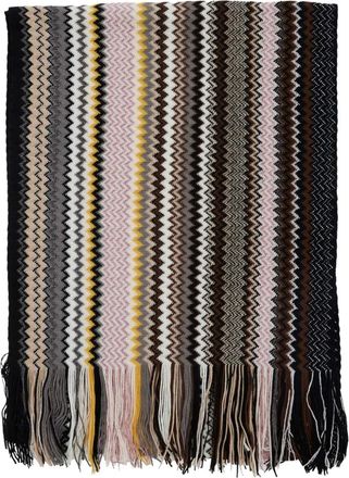 Missoni Sciarpa con frange - Marrone