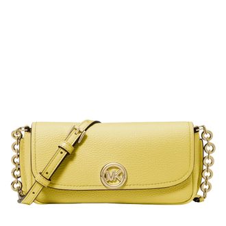 Michael Kors Crossbody Bags - Sm Flap Chain Xbody - yellow - Crossbody Bags for ladies