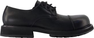 Balenciaga Truck Derby - Dames - Veterschoenen - Zwart - 35 EU - Leer - Schoenen