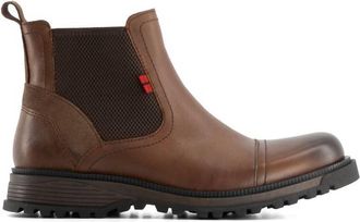 Andrea Mens Slip-On Ankle Boot In Brown