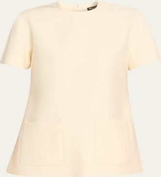Loro Piana Irina Short-Sleeve Shirt