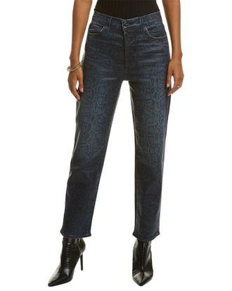 Joe's The Honor High-Rise Indigo Slither Straight Ankle Jean