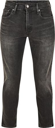 Levi's Mens Levis 502 Sky Tapered Fit Five Pocket Jeans in First Impressn - Black - Size 30W/32L