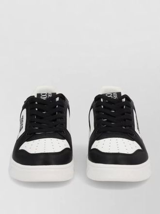 Versace Jeans Couture leather low-top sneakers