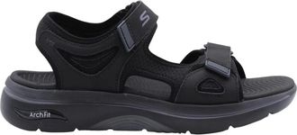 Skechers Heren, Schoenen, Zwart, Maat: 47 EU