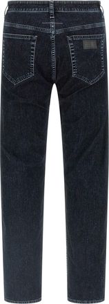 Maison Margiela Mens Black Cotton Straight-Leg Jeans Clothing