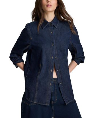 Kenneth Cole Button Down Stitched Shirt