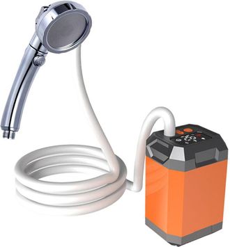 OEM Kit De Ducha Para Acampar, Ducha Port&aacute;til Para Acampar, Bomba De Ducha El&eacute;ctrica Recargable De 9000 Mah Con Pantalla Inteligente De Temperatura Y Pres