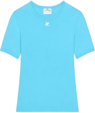 Courr&egrave;ges Maglietta con logo Courr&eacute;ges