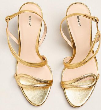 Maeve Loopy Ankle Wrap Heels