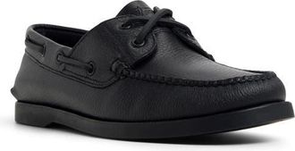 Sperry Top-Sider The American Hides Authentic Original Boat Shoe in Black at Nordstrom, Size 10.5