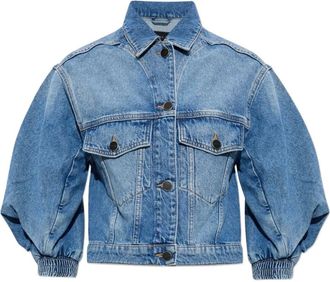 AllSaints Giacca Luca con maniche a palloncino - Blu