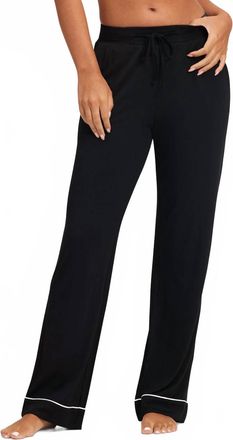 Cozy Earth Stretch-Knit 30 Bamboo Pajama Pant In Black
