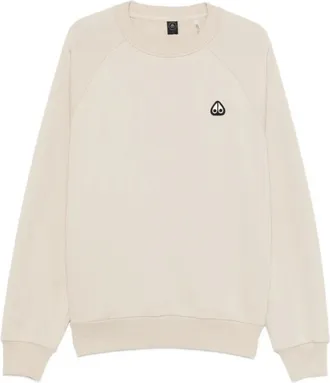 Moose Knuckles Hoodies & sweatvesten, Heren, Beige, XL, Sweatshirts