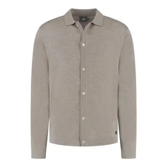 Wahts Mens Knitwear, TargetGroup:Men Light Taupe Melange / XXL