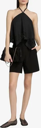 A.L.C. Louis Shorts In Black