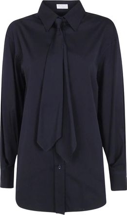 Brunello Cucinelli Overhemden, Dames, Zwart, M, Shirts