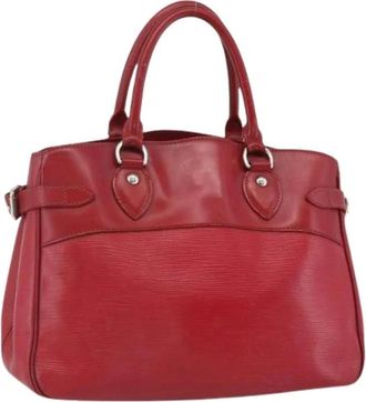 Louis Vuitton Pre-owned Handbags, female, Red, Size: ONE SIZE Pre-owned Epi Leather Hand Bag