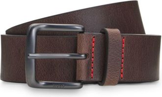 HUGO BOSS Italian-made leather belt