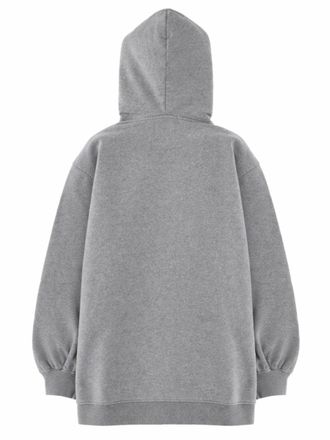 T Alexander Wang Hooded Cotton Mini Dress - Gray
