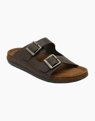Lotus Mens Lotus St Ives Mens sandal in Brown - Size: 10