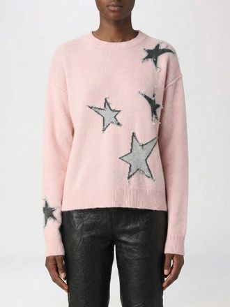 Zadig&Voltaire Maglia a girocollo in cashmere con stelle Zadig & Voltaire