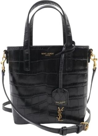 Saint Laurent Pre-owned Mini Bags, female, Black, Size: ONE SIZE Pre-owned Vintage Mini Bag
