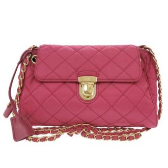 Prada Pre-owned Shoulder Bags, female, Pink, Size: ONE SIZE Pre-owned Vintage Shoulder Bag