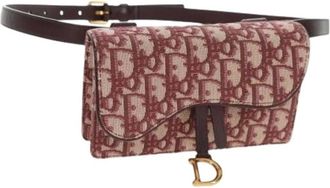 Dior Pre-owned Belt Bags, female, Red, Size: ONE SIZE Pre-owned Waist Bag
