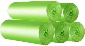 OEM Bolsas De Basura Biodegradables De 30 Litros, Paquete De 100 Bolsas Resistentes Al Desgarro, Bolsas Para Residuos De Alimentos De Cocina, Bolsas De Ba
