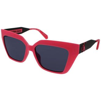 Calvin Klein Ladies Pink Rectangular Eyeglass Frames CKJ-CKJ22639S-675