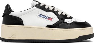Autry Medalist Platform Sneakers - Dames - Sneakers - Zwart - 40 EU - Katoen - Schoenen