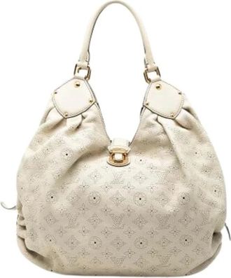 Louis Vuitton Pre-owned Shoulder Bags, female, Beige, Size: ONE SIZE Pre-owned Mahina XL