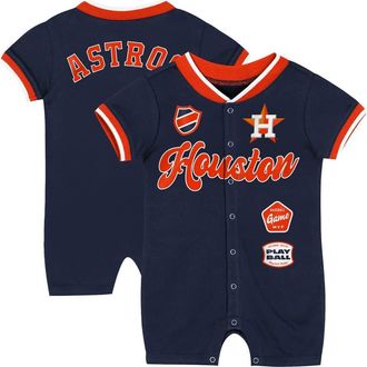 Outerstuff Newborn Outerstuff Navy Houston Astros Pinch Coverall at Nordstrom, Size 6-9M