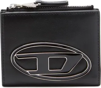Diesel 1DR Leather Bifold Wallet in Black at Nordstrom