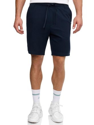 Indicode Shorts INDICODE INCowell Shorts Plain, Herren, Gr. XXL, N-Gr, sky captain, Web, Obermaterial: 62% Polyester, 33% Viskose, 5% Elasthan, unifarben, regu