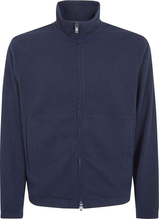 Emporio Armani Heren, Sweatshirts & Hoodies, Blauw, Maat: XL