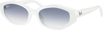 Ray-Ban RB4473D Asian Fit 677219 Mens Sunglasses White Size 56