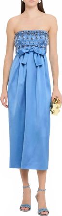 Cinq &agrave; Sept Zelina Dress In Cobalt Wav