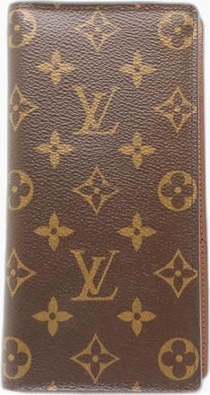 Louis Vuitton Brown Monogram Monogram Long Wallet (Bi-Fold) (Pre-Owned)
