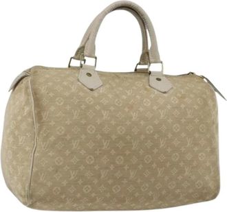 Louis Vuitton Pre-owned Handbags, female, Beige, Size: ONE SIZE Pre-owned Speedy 30 Hand Bag