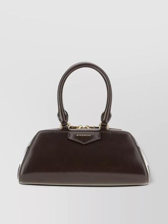 Givenchy antigona structured leather handbag with metal hardware